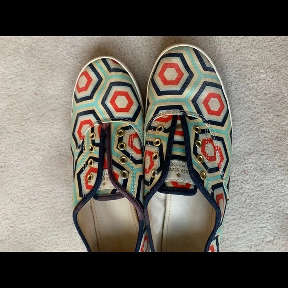 KEDS x Kate Spade New York Pointer/LE Champion Lacelss Slip ons, 7.5 - Picture 8 of 15